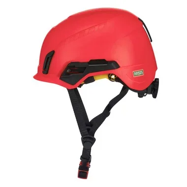 MSA V-Gard H2 Type II Class E Safety Helmet – Mips – No Vent – Red – 10242828