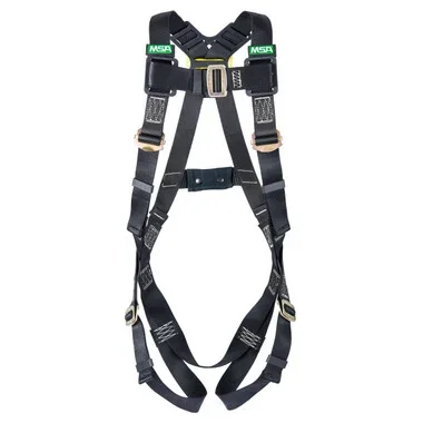 MSA Workman Arc Flash Vest-Style Harness w/Back Web Loop – Qwik-Fit leg straps – Standard (STD) – 10152648