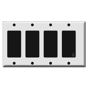 Narrow 4 Decora Rocker GFCI Light Switch Covers