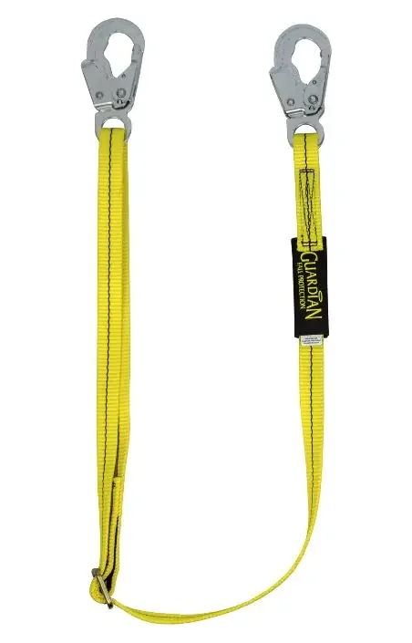 Non-Shock Absorbing Adjustable Lanyard