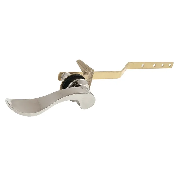 NuWave Front Mount Toilet Tank Lever – Polished Nickel by Kingston Brass