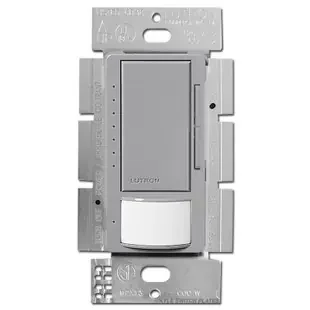 Occupancy Vacancy Dimming Switch S/P or 3 Way – Gray