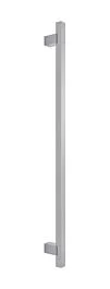 Omnia Elite Solid Brass Appliance Pull 18″ (457mm) Center Holes 20-3/4″ (527mm) Length, Lacquered Polished Nickel Plated
