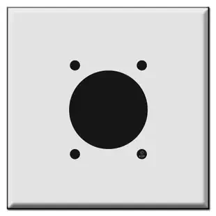 Oversized 2.255‘‘ 30A 50A 60A Electrical Outlet Cover Plates