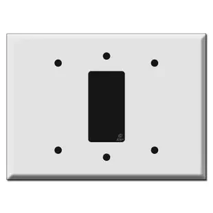 Oversized Blank Rocker Blank Wall Switch Plates