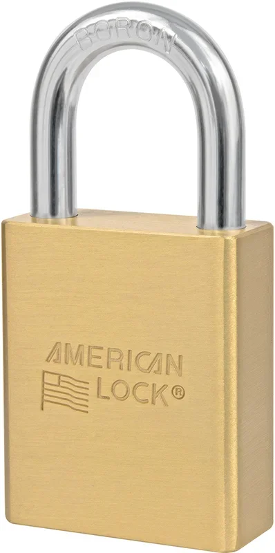 Padlock Multi-Cylinder Brass 1-3/4in x 3in – American Lock