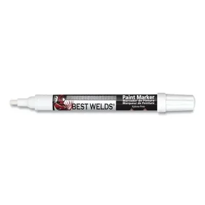 Paint Marker, Reversible Bullet/Bullet Tip, White