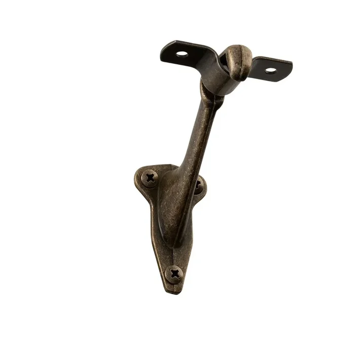 Pamex Handrail Bracket Antique Brass Finish – Durable and Stylish
