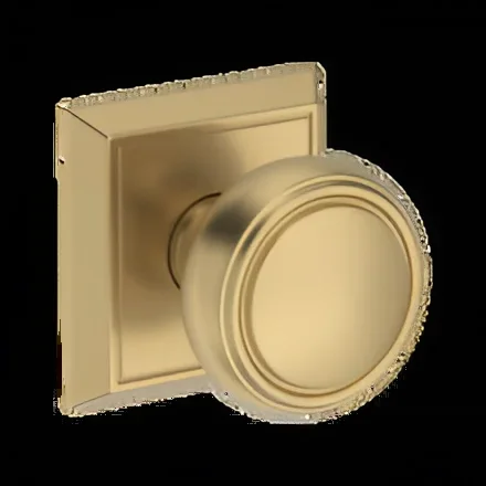 Passage Bremerton Knob and Chamfered Square Rose – Baldwin Reserve