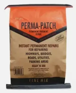 PERMA PATCH PERMANENT PAVEMENT REPAIR, 60 BAG