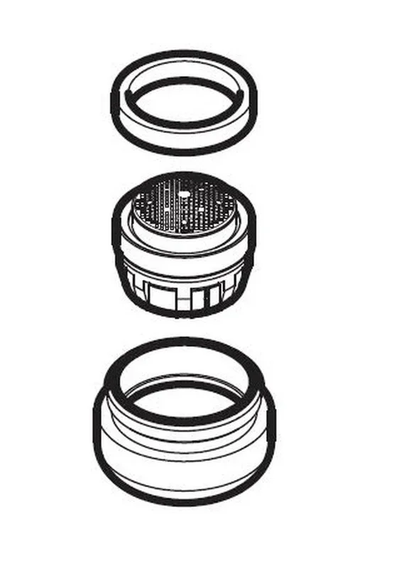 Pfister Polished Chrome Aerator for Kitchen and Bath Faucets