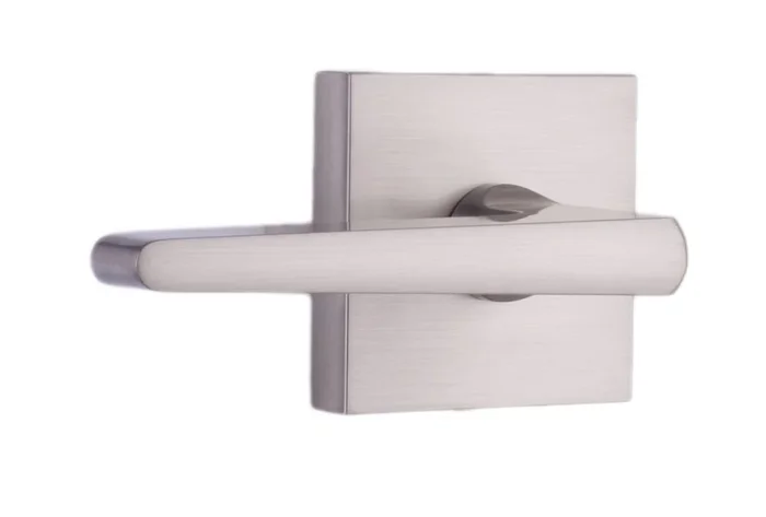 Philtower Passage Lock with Adjustable Latch – Satin Nickel Finish