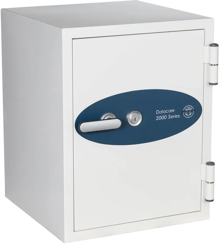 Phoenix 2002 Datacare 2-Hour Key Lock Fireproof Media Safe with Water Seal