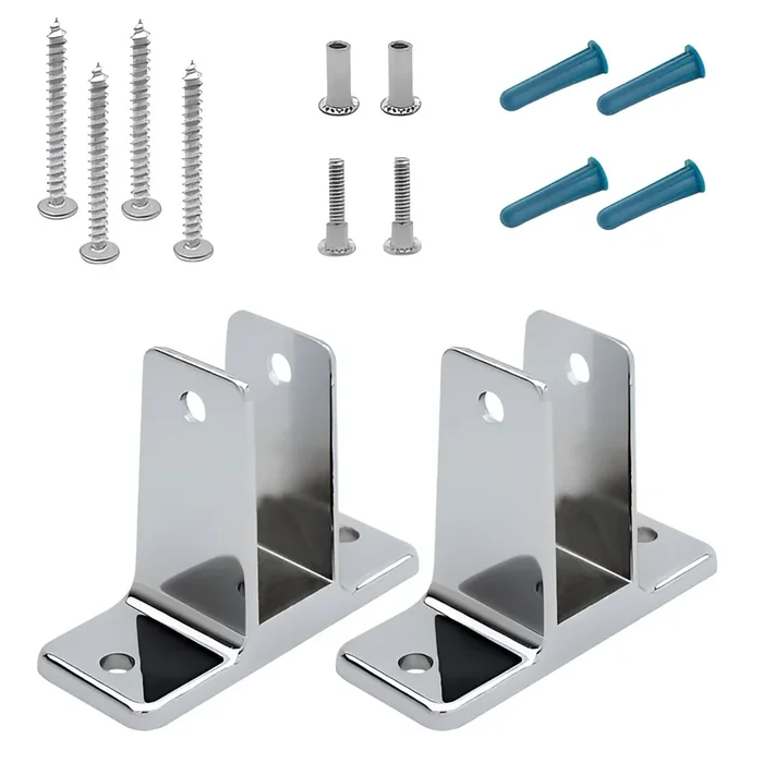 Pilaster Pack 7/8″ Two Ear 6lp by Jacknob – Toilet Partition Hardware