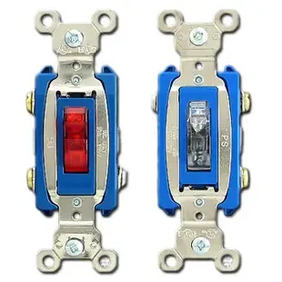 Pilot Light Switch – Toggle Illuminated When On – P&S PS15AC1-XPL