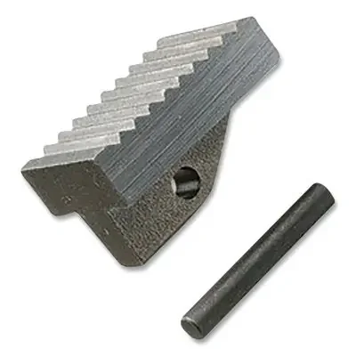 Pipe Wrench Replacement Part, Heel Jaw and Pin Assembly, Size 18
