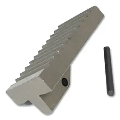 Pipe Wrench Replacement Part, Heel Jaw and Pin Assembly, Size 60