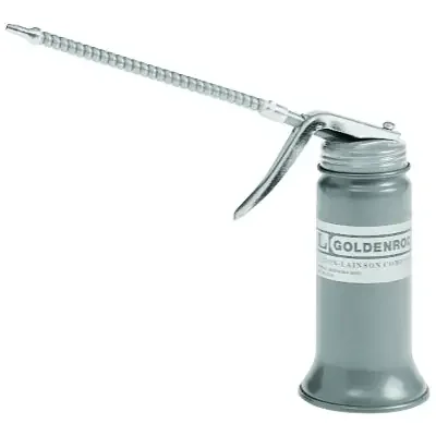 Pistol Pump Oiler, 6 oz, Lever Action, Flexible 6 in Spout