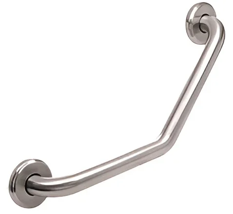 Polished Chrome 20″ 135 Degree Grab Bar – C.R. Laurence