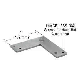Polished Stainless 90 Degree Post P-Series Fixed Replacement Saddle – C.R. Laurence