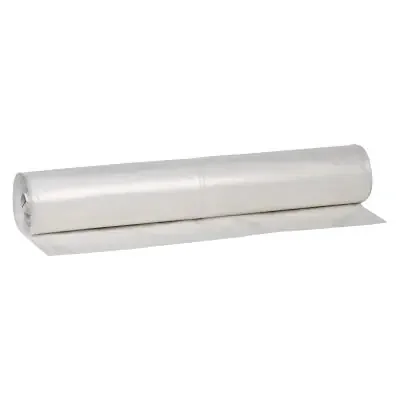 Poly-Cover Plastic Sheeting, 6 mil, 20 ft W x 100 ft L, Clear