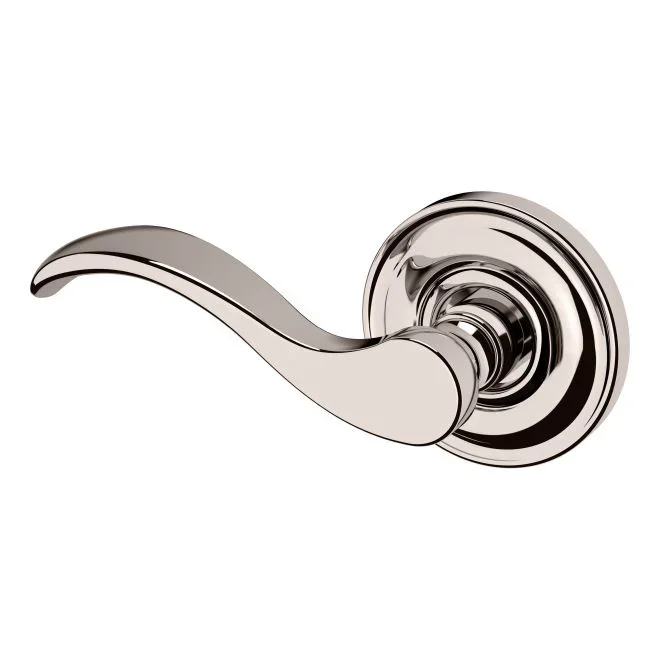 Preconfigured 5455V Wave Lever with 5048 Rose Left Hand Half Dummy Lock – Baldwin Estate