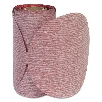 Premier Red Aluminum Oxide Dri-Lube Paper Discs, 6 in Dia., P600 Grit, Tabbed