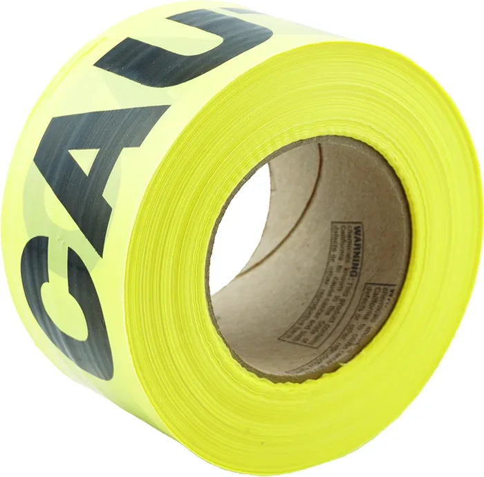 Primeline Tools (Prime Lite) 613 Yellow Caution Tape – 3″ X 1000′