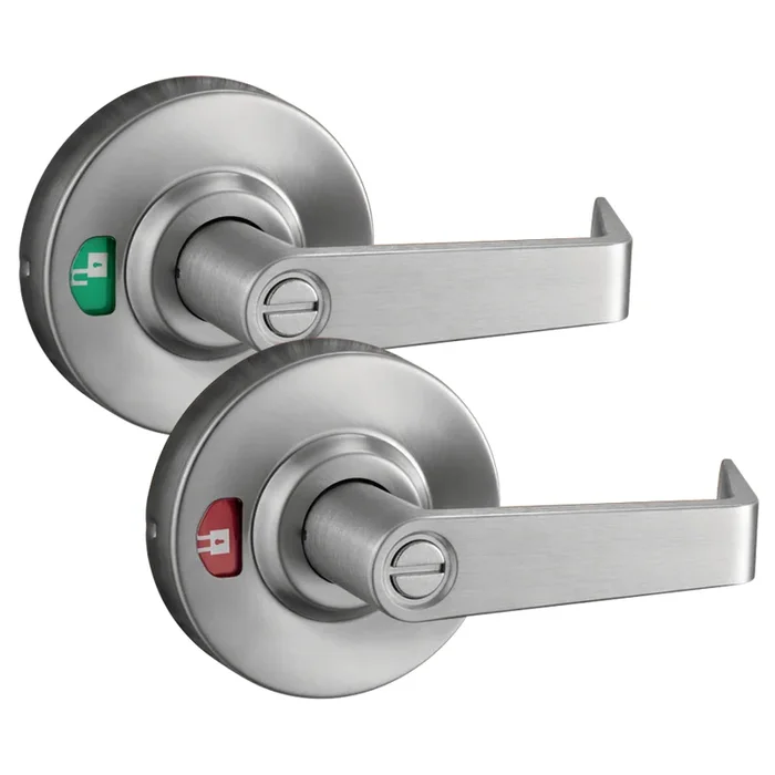 Privacy Indicator Sierra Lever Grade 1 – Satin Chrome Lock Set