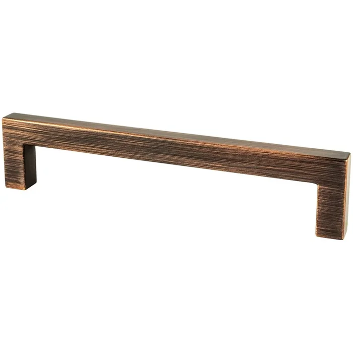 Pull 128mm Con Advan 1 VERONA Bronze by BERENSON – Cabinet Hardware