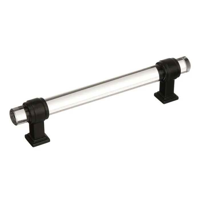 Pull 128mm Glacio Clear Black Bronze – AMEROCK Cabinet Hardware