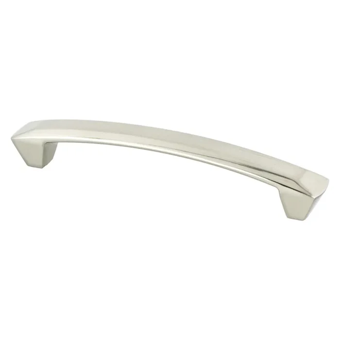 Pull 128mm Laura Brushed Nickel – BERENSON Cabinet Hardware