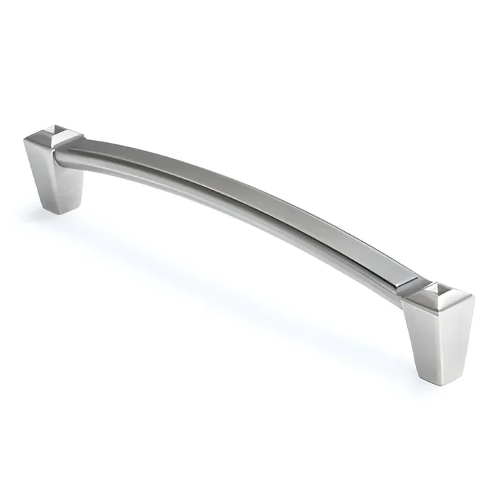 Pull 160mm Connections Vintage Nickel by BERENSON | Cabinet Hardware