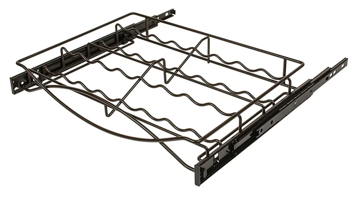 Pull-out Spice Tray with Full Extension Slides by Hafele | Kitchen Storage Solution