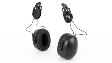 Pyramex CMFB6010 Cap Mounted For Full Brim Hats NRR 23Db Earmuff