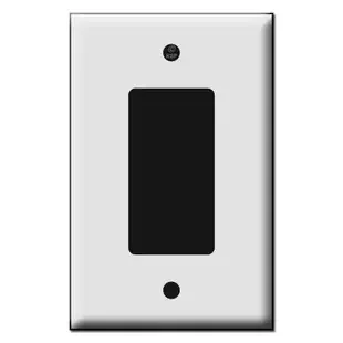 Quality One Decora Plastic Mid Size Wall Switch Plates