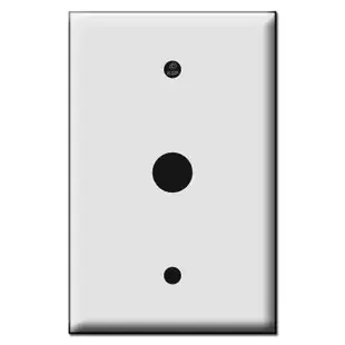 Quality Phone Cable Plastic Mid Size Wall Switch Plates