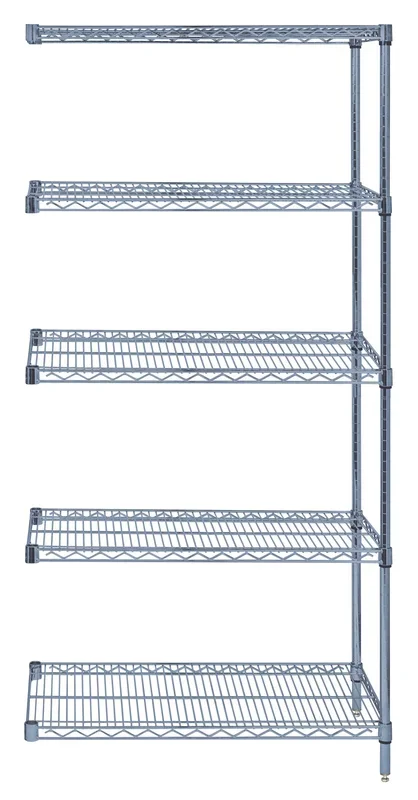 Quantum AD74-1860GY-5 | Wire Shelving Add-On Kit