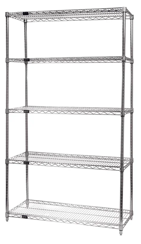 Quantum WR63-1854C-5 | Wire Shelving Starter Kit