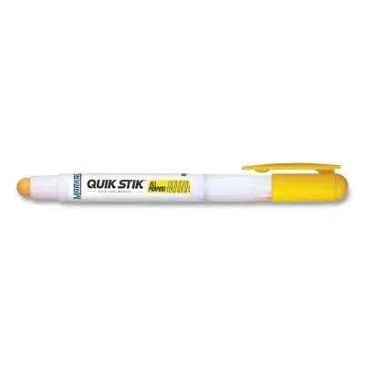 Quik Stik All Purpose Mini Solid Paint Marker, 3/8 in x 4.625 in L, Yellow