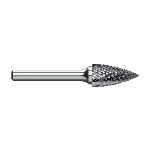 RB26515 – SG – Pointed Tree, Double Cut Bur – RedLine Tools Made in the USA