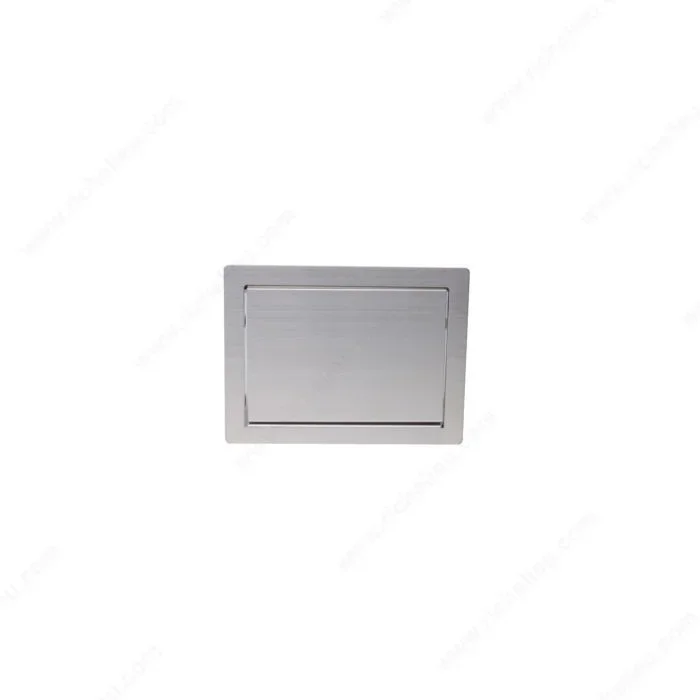 Rectangular Trash Chute with Lid by Richelieu – Efficient Waste Management Solution