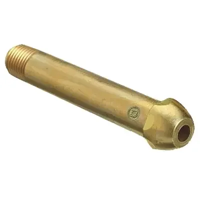 Regulator Inlet Nipple, with Filter 1/4 in (NPT), 3 in, CGA-500/CGA-510/CGA-580/CGA-590