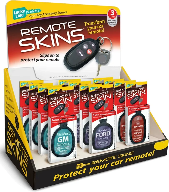 Remote Skins Counter Display 12 – Lucky Line Products