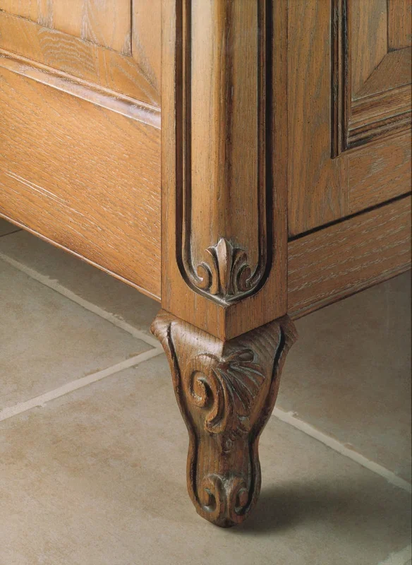 Richelieu Leg 5 7/8 in – Premium Wooden Cabinet Hardware
