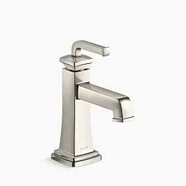 Riff Single-handle bathroom sink faucet, 1.0 gpm Deck Mounted in Vibrant Polished Nickel