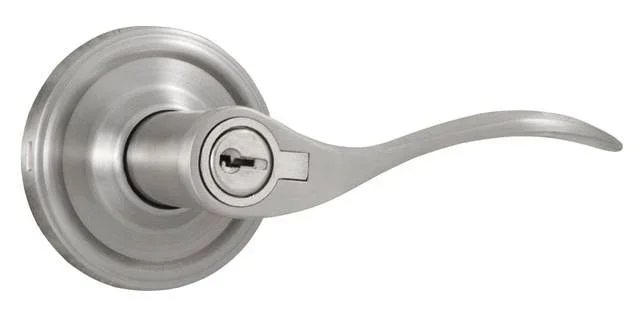 Right Hand Bordeau Entry Lock – Satin Nickel Finish by Weslock