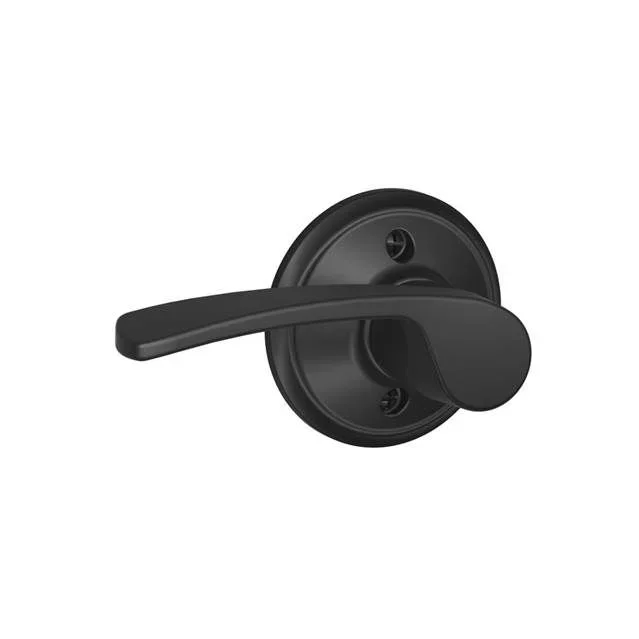 Right Hand Merano Lever Half Dummy Matte Black Finish – Schlage Residential