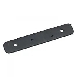 RK International Distressed Rectangular 3″ (76mm) Center-to-Center, 4-3/8″ (111mm) Overall Length, Black Backplate