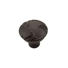 RK International Nottingham Round Knob 1-1/4″ (32mm) Diameter in Oil-Rubbed Bronze